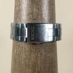 Seiko Men V1580AB0 Fashion Day Date Silver Tone Solar Analog 37mm Watch  G2U