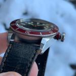 TUDOR Black Bay Red 79220R "Smiley Rose" 41mm Automatic Divers Watch - Mint