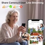 birdsnap® TUC Smart Bird Feeder with Camera 2K HD, Solar Panel 32GB Card 4-in-1 Perch, 160°View Auto Detect & Notify AI Identify Video Bird Camera Wireless Outdoors Ideal Gift for Birds Lover