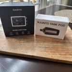 Suunto Eon Core Dive Computer Scuba Diving Watch White W/ Strap and Tank Pod