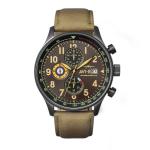AVI-8 Hawker Hurricane Classic Chronograph Dark Earth Watch - Brand New