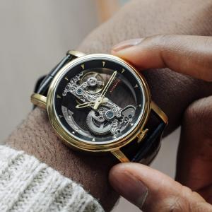 Thomas Earnshaw Engineer Fowler Bridge Stainless Steel 43mm Automatic Wristwatch