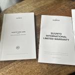 Suunto Eon Core Dive Computer Scuba Diving Watch White W/ Strap and Tank Pod