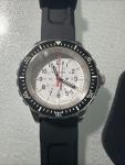 Marathon WW194007SS-0530 Arctic Edition 41mm TSAR Quartz with Black Rubber Band