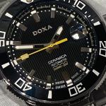 DOXA Ceramica Shark 300 Automatic Mens Diving Watch 44mm Swiss Made