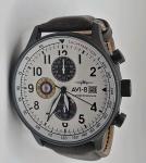 Avi-8 Hawker Hurricane Chronograph Watch White Dial 43.5mm