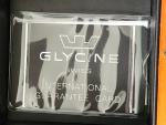Glycine GL1008 Combat Wrist Watch for Men chronograph rosegold 42mm black quartz