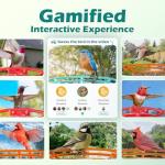 Bird Feeder with Camera, Smart Bird House with Cam for Outside, 2K HD Auto Record Video, AI Identification & Instant Alerts, Solar Powered, Bird Watching Gifts for Family and Birdlovers