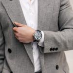 Thomas Earnshaw Heritage Longitude Shadow Stainless Steel 44mm Automatic Wristwa