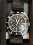 Marathon Navigator Watch Steel USAF Type Quartz w/ Date 41mm New Military Watch