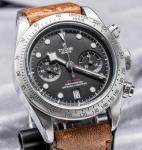 Tudor Heritage Black Bay Chrono 41mm Chronograph Papers Deploy Steel 79350