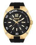Versus Versace Men's 48mm Gold Strap Watch