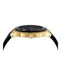 Versus Versace Men's 48mm Gold Strap Watch