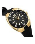 Versus Versace Men's 48mm Gold Strap Watch