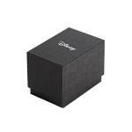 Disney Adult Round CZ Stone Analog Quartz Floating Stones Bracelet Watch, Elsa/Silver