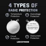 LeeCrynoid 3023.24Y 3023.34U Solar Rechargeable Battery Cell for Seiko VS32/V142/V145/V157/V158/5K21/5K22 Watches - TS920E T23204 Capacitor