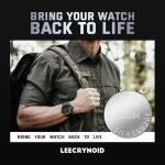 LeeCrynoid 3023.24Y 3023.34U Solar Rechargeable Battery Cell for Seiko VS32/V142/V145/V157/V158/5K21/5K22 Watches - TS920E T23204 Capacitor