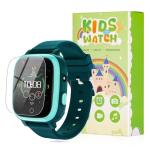 OKYUK 4G Kids Smart Watch with GPS Tracker & SOS Alert - Video Call, 2-Way Calling, Chat, App - with SIM Card for Ages 4-12 - Perfect Educational Gift (Green)