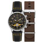 AVI-8 Hawker Hurricane Classic Stainless Steel 43.5mm Japanese Quartz Wristwatch