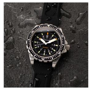 Marathon JSAR Military Issue Dive Watch w/ 2pc strap + BRAND NEW