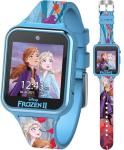 Frozen II Kids Smartwatch - Interactive Touchscreen with 10 Custom Watch Faces, Camera, Games, Alarm, Step Tracker & More - for Girls with Elsa & Anna Silicone Strap - Fits Wrists 5.5'' to 8.0"