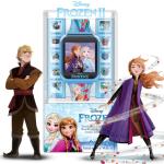 Frozen II Kids Smartwatch - Interactive Touchscreen with 10 Custom Watch Faces, Camera, Games, Alarm, Step Tracker & More - for Girls with Elsa & Anna Silicone Strap - Fits Wrists 5.5'' to 8.0"