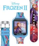 Frozen II Kids Smartwatch - Interactive Touchscreen with 10 Custom Watch Faces, Camera, Games, Alarm, Step Tracker & More - for Girls with Elsa & Anna Silicone Strap - Fits Wrists 5.5'' to 8.0"