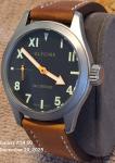 Glycine 44mm Officer Model, California Dial. 6 BANDS & Case ETA 6497 INCURSORE