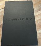 Filippo Loreti Ascari Sport Steel Chronograph Black Dial With Black Leather