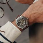 Thomas Earnshaw Longcase Automatic Gray Watch - Brand New