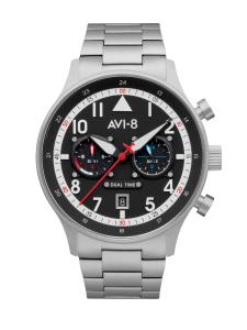 AVI-8 Hawker Hunter Carey Stainless Steel 43.5mm Japanese Quartz Wristwatch