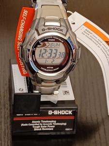 Casio Men's G-Shock Stainless Steel Tough Solar Atomic Digital Watch MTGM900DA-8