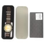 Marathon Watch Company J.Crew Pilot's Navigator with Date Watch Altitude Orange