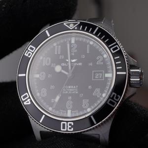 glycine combat sub gl0076 Swiss automatic SW-200 sapphire 43mm 200m -29 sec day