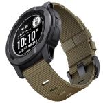 EKINGEEK for Garmin Instinct/Instinct 2 Band, Soft Nylon Instinct 3 45mm Replacement Watch Strap Compatible with Garmin 22mm Instinct2 Tactical/Tide/Esports/Solar (Khaki (Black Buckle))