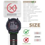 EKINGEEK for Garmin Instinct/Instinct 2 Band, Soft Nylon Instinct 3 45mm Replacement Watch Strap Compatible with Garmin 22mm Instinct2 Tactical/Tide/Esports/Solar (Khaki (Black Buckle))