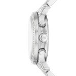 Michael Kors Classic Silver Glitter Watch