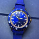 Filippo Loreti Okeanos Purple Rubber Link (NEEDS BATTERY)