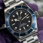 TUDOR Black Bay Black Dial & Blue Bezel 39mm Bracelet Box & Papers