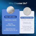 ASDAWN CTL920F Battery for Casio Edifice Watch/Solar Waveceptor Models, Solar Rechargeable Battery for Panasonic CTL920 Watch Replacement