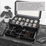 ROTHWELL Luxury 12 Slot Leather Watch Box
