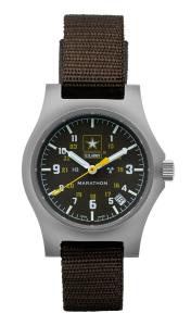 US Army Officer's Quartz Tritium Watch w/ date WW194015SS 250th Birthday, Hooah!