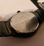 Seiko Men's Solar-Powered Watch 100M Water Resistance Dark Chrome Works 