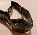 Seiko Men's Solar-Powered Watch 100M Water Resistance Dark Chrome Works 