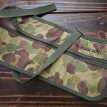 Sangin Instruments Watch Roll in Frog Skin (Original WW2 shelter half)