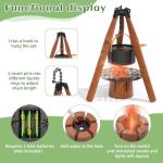 Kids Camping Toy Set with Binoculars and Lantern