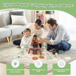 Kids Camping Toy Set with Binoculars and Lantern