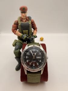 Casio Men's Diver Solar Analog Watch (Model: MTP-S120L-3AVCF)