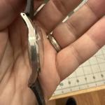 Doxa WWII era 1940s military style Men's watch not running wind up watch