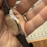 Doxa WWII era 1940s military style Men's watch not running wind up watch